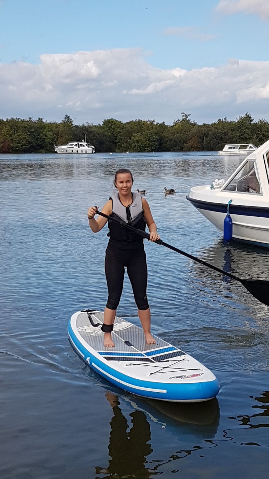 Emma Paddleboarding